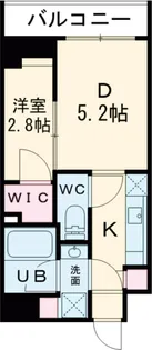 ALTERNA東池袋【6階】の間取り