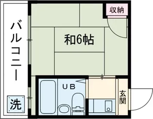 横須賀荘【2階】の間取り