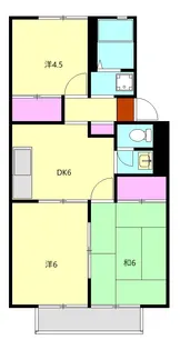 ルミエールシャトレー【2階】の間取り