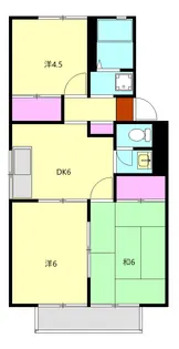 ルミエールシャトレー【2階】の間取り