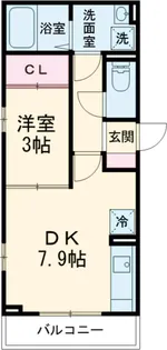 オークビレッジⅡ【2階】の間取り