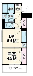 コンフォート【2階】の間取り
