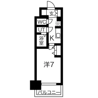 メイクスWアート丸の内【4階】の間取り