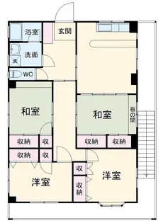 メゾン小町【3階】の間取り