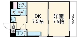 伊藤マンション【2階】の間取り