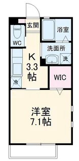 メゾン地引【2階】の間取り