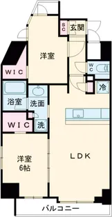 コンフォリア滝野川【2階】の間取り
