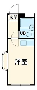 スカイピア弘明寺【2階】の間取り