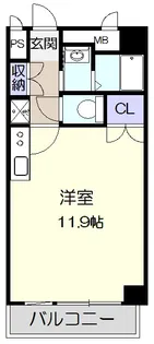 アロンノーブルⅡ【3階】の間取り