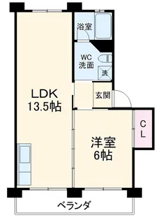 千草台団地5号棟【525号室】の間取り