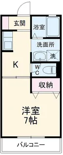 ファミリエ松戸イースト【1階】の間取り