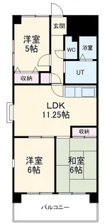 あおいマンション【3階】の間取り