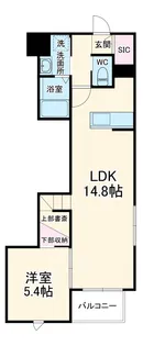 東川口HB【3階】の間取り