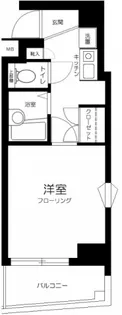 フォルトゥナ新中野【10階】の間取り