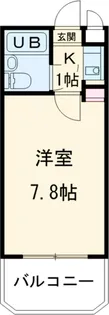 メゾン・ド・エストⅠ【805号室】の間取り