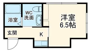 ノ・レーヴ堀川高辻【2階】の間取り