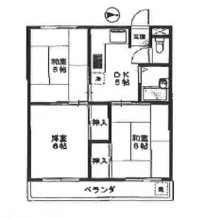 グリーンヒルズⅠ【1階】の間取り