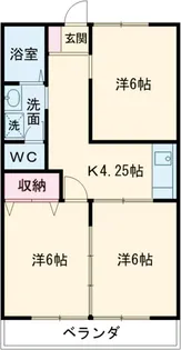 チェルシーⅡ【5階】の間取り