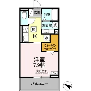 D−AVANCE明大寺【1階】の間取り