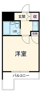 ジョルジュ磯子【209号室】の間取り