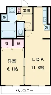 グラン・パスモ【2階】の間取り