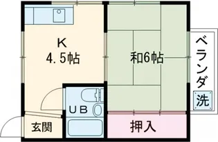 コーポ小林【2階】の間取り