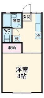 TAP安藤6【102号室】の間取り