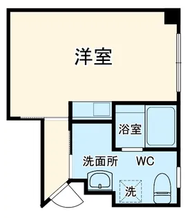 サニーフラッツ【3A号室】の間取り