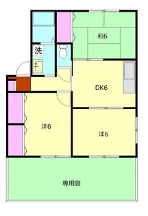 メゾンラスティング【103号室】の間取り