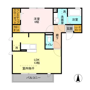 インペリアル・レイク Ⅰ【2階】の間取り