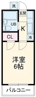 Mアパートメント【2階】の間取り