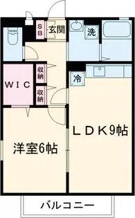 メゾンソレーユ【1階】の間取り