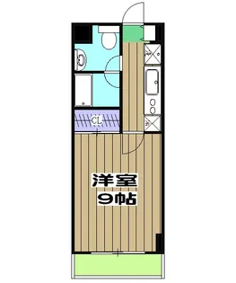 アルビオン【510号室】の間取り