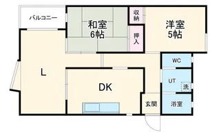 メゾンドグラース【1階】の間取り
