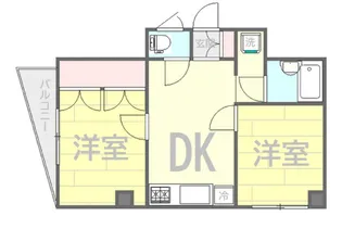 テネシービル【301号室】の間取り