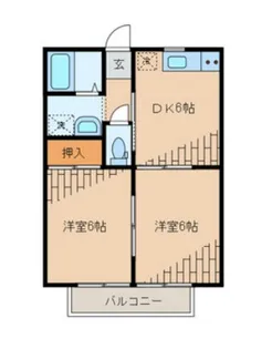 パイン・ハウス【C102号室】の間取り