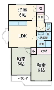 ファミールTOSHI【3階】の間取り