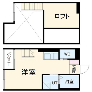 エル山之手【102号室】の間取り