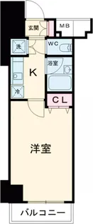 RASIS 大山−山手通り【6階】の間取り