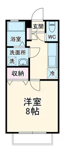 ローズシャトー【2階】の間取り