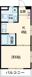 リナス恋ヶ窪【3階】の間取り