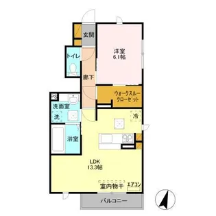 アピオン Ⅱ【1階】の間取り