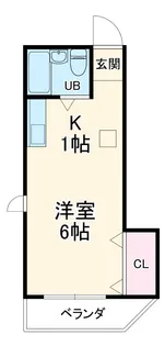 シャンヴォールIZUMI【102号室】の間取り