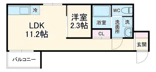 ETSUBO長後【2階】の間取り