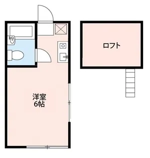 富士見ハイツ【2階】の間取り