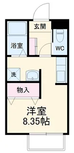 ラルベース南台【3階】の間取り
