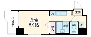 仲町台大藤ビル【5階】の間取り