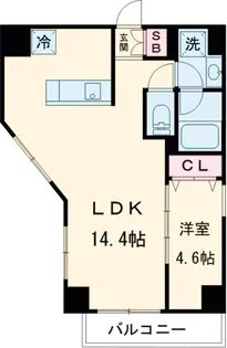 アリーチェ中野野方【5階】の間取り