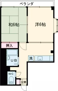 ブライトンハイムⅠ【2階】の間取り