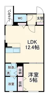 NAGOYA the CANAL【202号室】の間取り